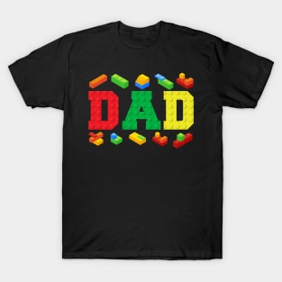 Dad Master Bulider T-Shirt